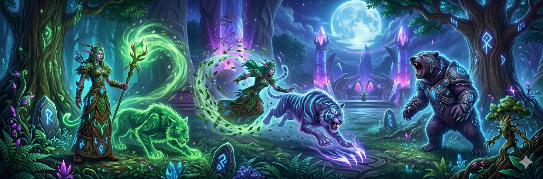 Große Reparatur der Druiden-Formen (Level 200 Update)